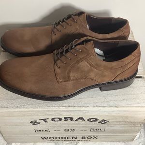 UNLISTED MENS BUZZER OXFORDS BROWN